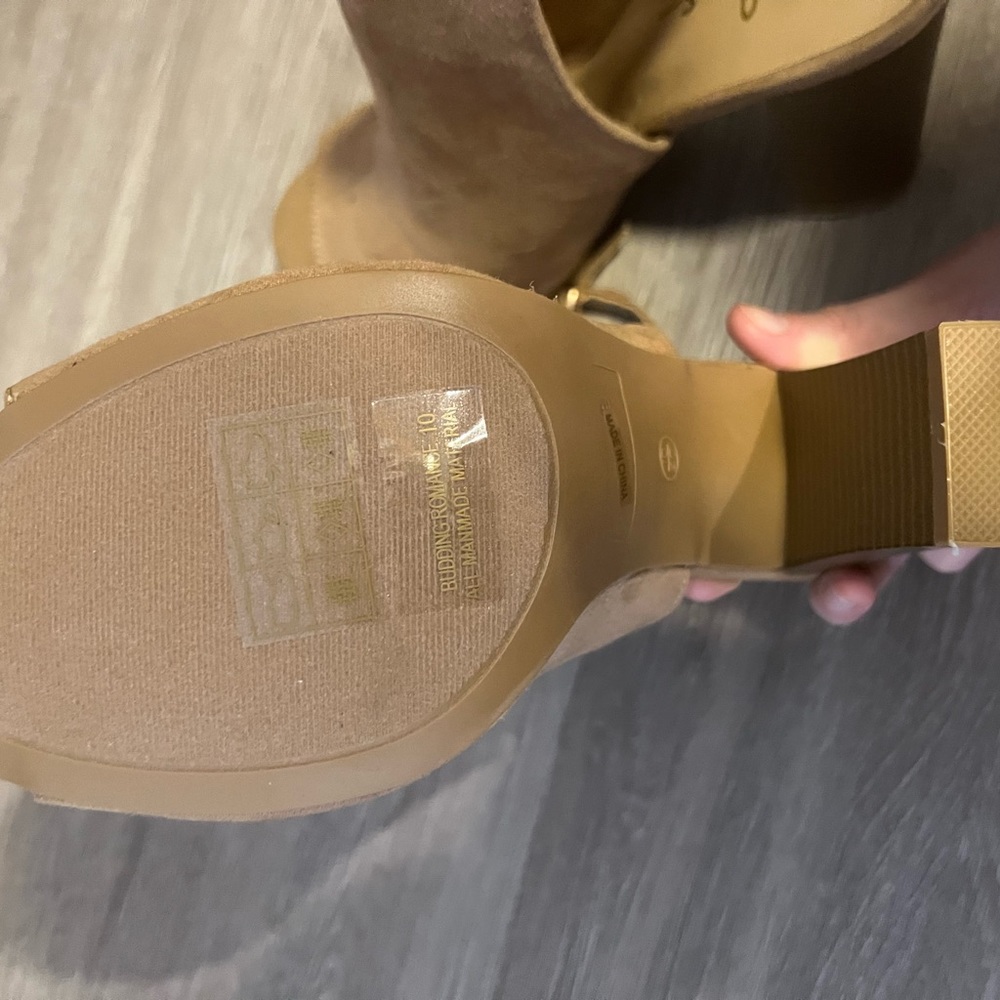 lulus open toe booties NWOT - Picture 5 of 7